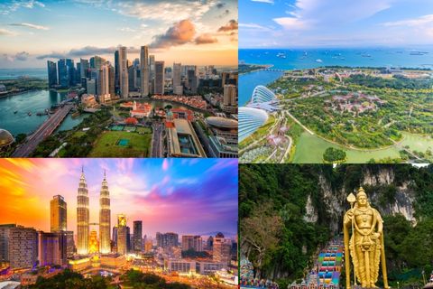 Singapore and Malaysia